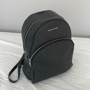 Michael Kors black backpack